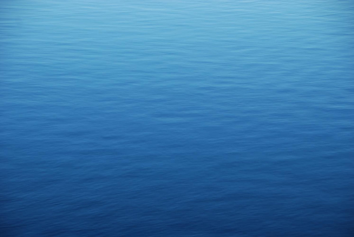 Calm blue waters within floatation tank in London